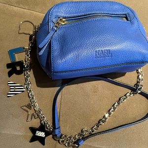 Karl Lagerfeld satchel crossbody bag.
